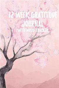12 Week Gratitude Journal with Mood Tracker