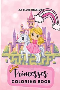 Princesses Coloring Book