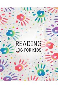 Reading Log For Kids