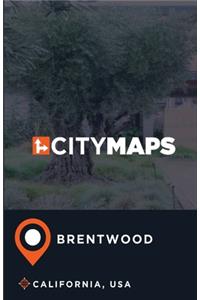 City Maps Brentwood California, USA