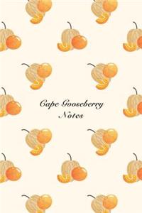 Cape Gooseberry Notes