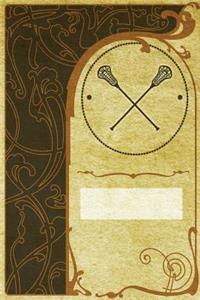 Monogram Lacrosse Notebook