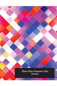 Client Data Organizer Hair Dresser