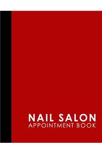 Nail Salon Appointment Book