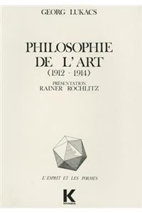Philosophie de l'Art (1912-1914)