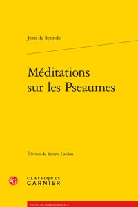 Meditations Sur Les Pseaumes