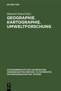 Geographie. Kartographie. Umweltforschung