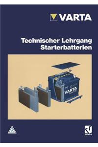 Technischer Lehrgang Starterbatterien