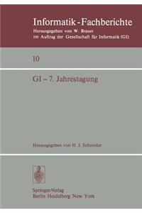 GI -- 7. Jahrestagung