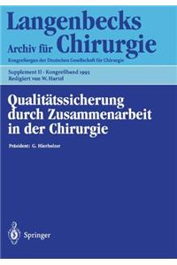 Qualitatssicherung Durch Zusammenarbeit in Der Chirurgie