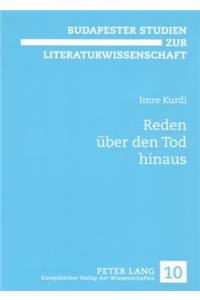 Reden Ueber Den Tod Hinaus