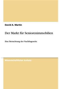 Der Markt für Seniorenimmobilien