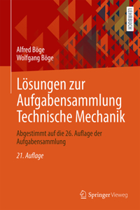 Lösungen Zur Aufgabensammlung Technische Mechanik