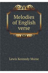 Melodies of English Verse