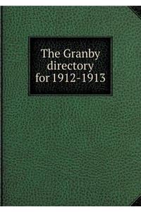 The Granby directory for 1912-1913