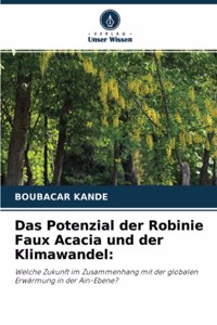 Potenzial der Robinie Faux Acacia und der Klimawandel
