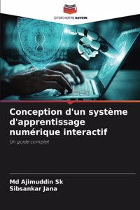 Conception d'un système d'apprentissage numérique interactif