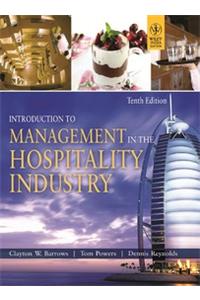 Introduction to Management in the Hospitality Industry