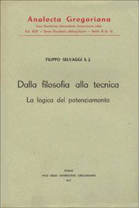 Dalla Filosofia Alla Tecnica