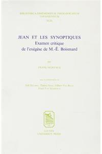 Jean et les synoptiques