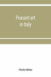 Peasant art in Italy