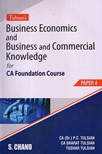 Tulsian'S Business Economic And Business And Commercial Knowledge For Ca Foundation Course