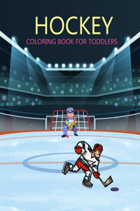 Hockey Coloring Book For Toddlers