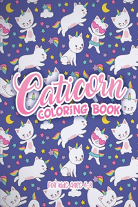Caticorn Coloring Books For Kids