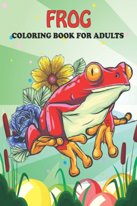 Frog Coloring Book For Adults