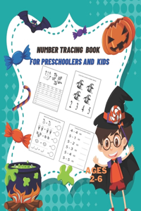 Number Tracing Book for Preschoolers and Kids Ages 2-6