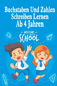 Buchstaben Und Zahlen Schreiben Lernen Ab 4 Jahren