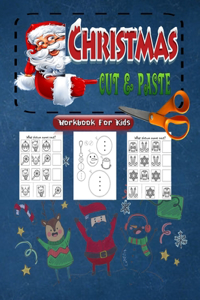 Christmas cut & paste workbook for kids