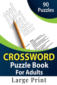 Crossword Puzzle Book For Adults Large Print