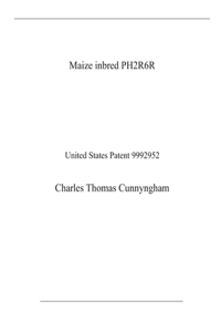 Maize inbred PH2R6R