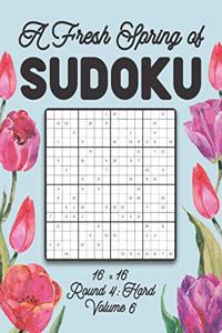 Fresh Spring of Sudoku 16 x 16 Round 4