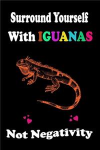 Surround Yourself With Iguanas Not Negativity