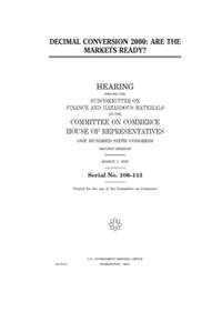 Decimal conversion 2000