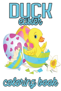 Duck easter Coloring Book