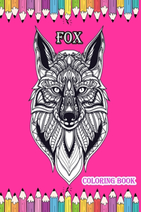 Fox Coloring Book