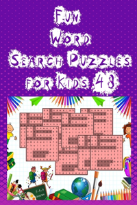 Fun Word Search Puzzles for Kids 4-8