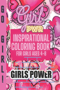 Inspirational Coloring Book for Girls ages 4-8