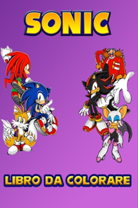 Sonic Libro Da Colorare