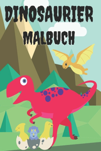 Dinosaurier Malbuch