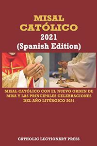 MISAL CATÓLICO 2021 (Spanish Edition)