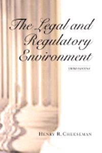 Legal and Regulatory Environment of Business