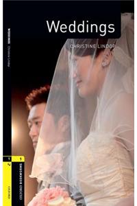 Oxford Bookworms Library Factfiles: Level 1:: Weddings audio CD pack