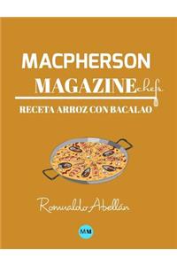 Macpherson Magazine Chef's - Receta Arroz Con Bacalao