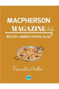 Macpherson Magazine Chef's - Receta Arroz Con Bacalao