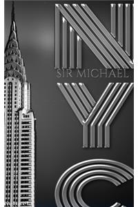 Iconic Chrysler Building New York City Sir Michael Huhn Artist Drawing Journal