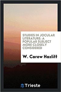 STUDIES IN JOCULAR LITERATURE: A POPULAR